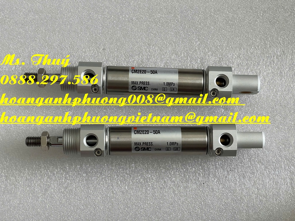 Air Cylinder CM2E20-50A - Chính hãng SMC - Hoàng Anh Phương